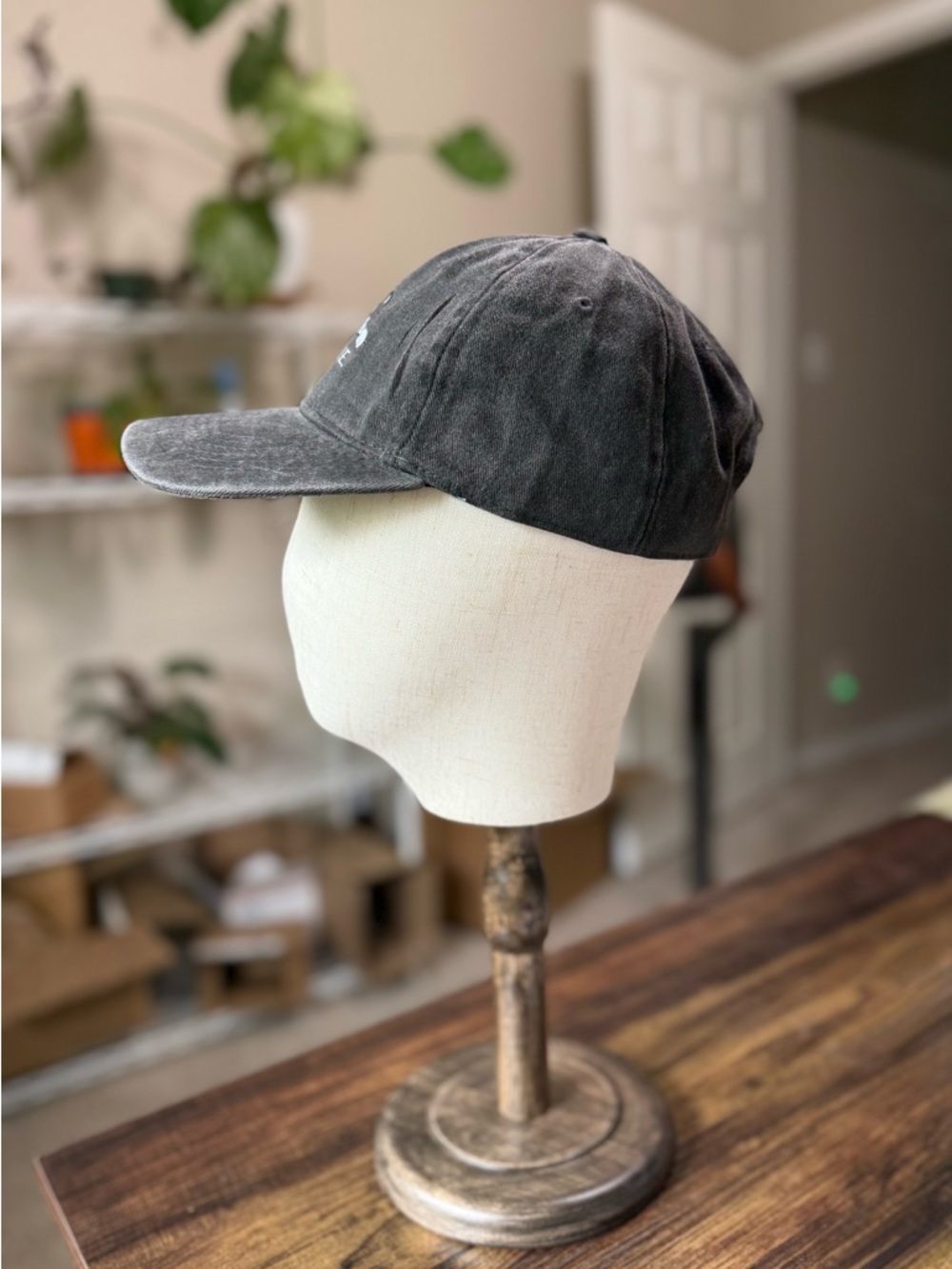 NWOT Pit Bull Rescue Graphic Dad Hat - Acid Wash Grey - Pittie, Bully, Staffy - Picture 5 of 6